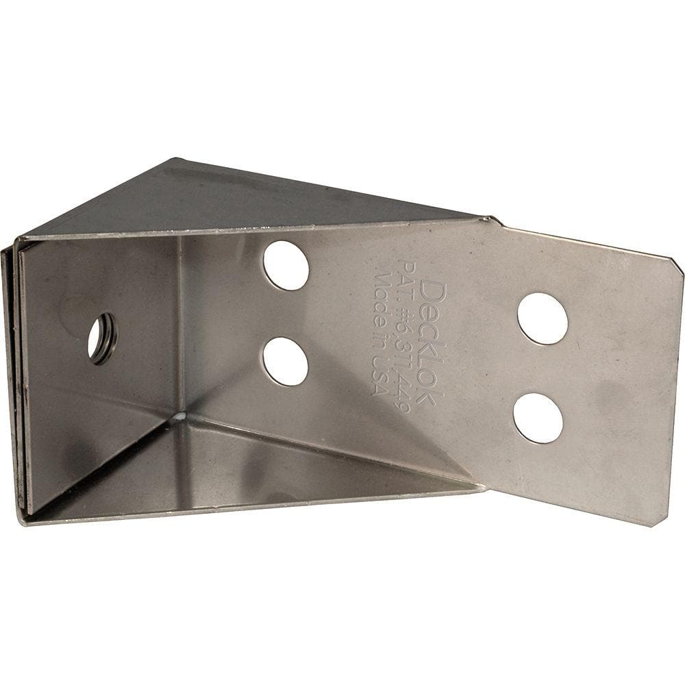 316 Stainless Steel Lateral Anchor System for Deck to Ledger Connections and Stair Stringers