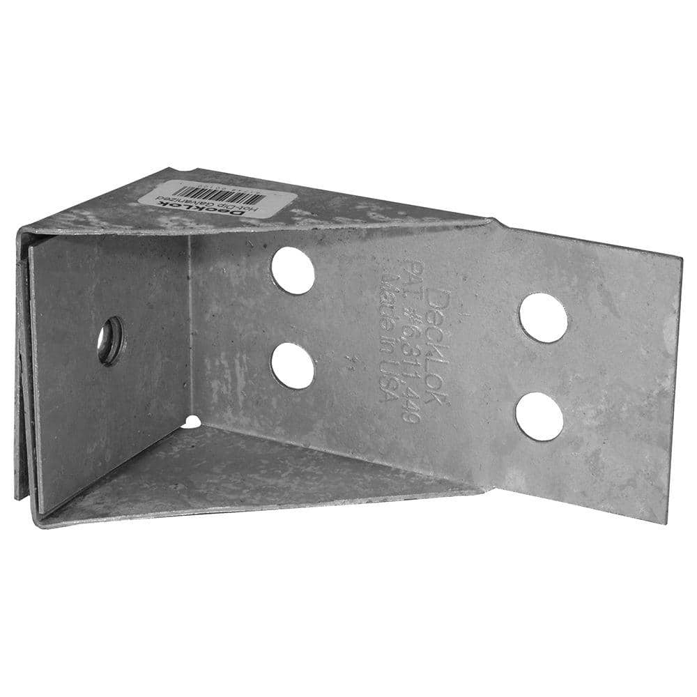 Hot Dipped Galvanized Steel Lateral Anchor System for Deck to Ledger Connections and Stair Stringers