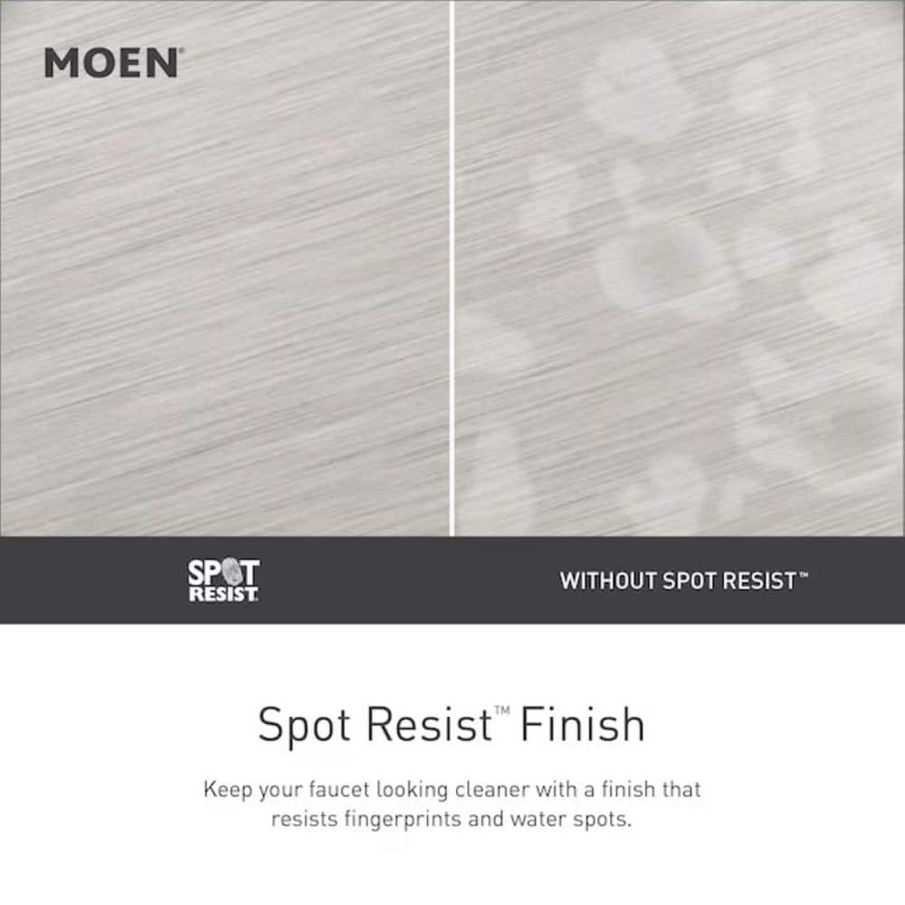 Moen HydroRoller Massage 3-Spray 7.5 in. Dual Handheld Shower Head with Body Spray, Spot Resist Brushed Nickel