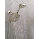 Moen HydroRoller Massage 3-Spray 7.5 in. Dual Handheld Shower Head with Body Spray, Spot Resist Brushed Nickel