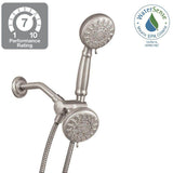 Banbury 5-spray 4 in. Dual Shower Head and Handheld Shower Head in Spot Resist Brushed Nickel by Moen