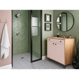 Moen Brecklyn 1‑Spray 9 in. Single Wall‑Mount Fixed Rain Shower Head in Spot Resist Brushed Nickel (SRN)