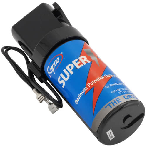 Supco SPP8E capacitor - detail view (MFD: 189-227; Horse Power: 1-5)