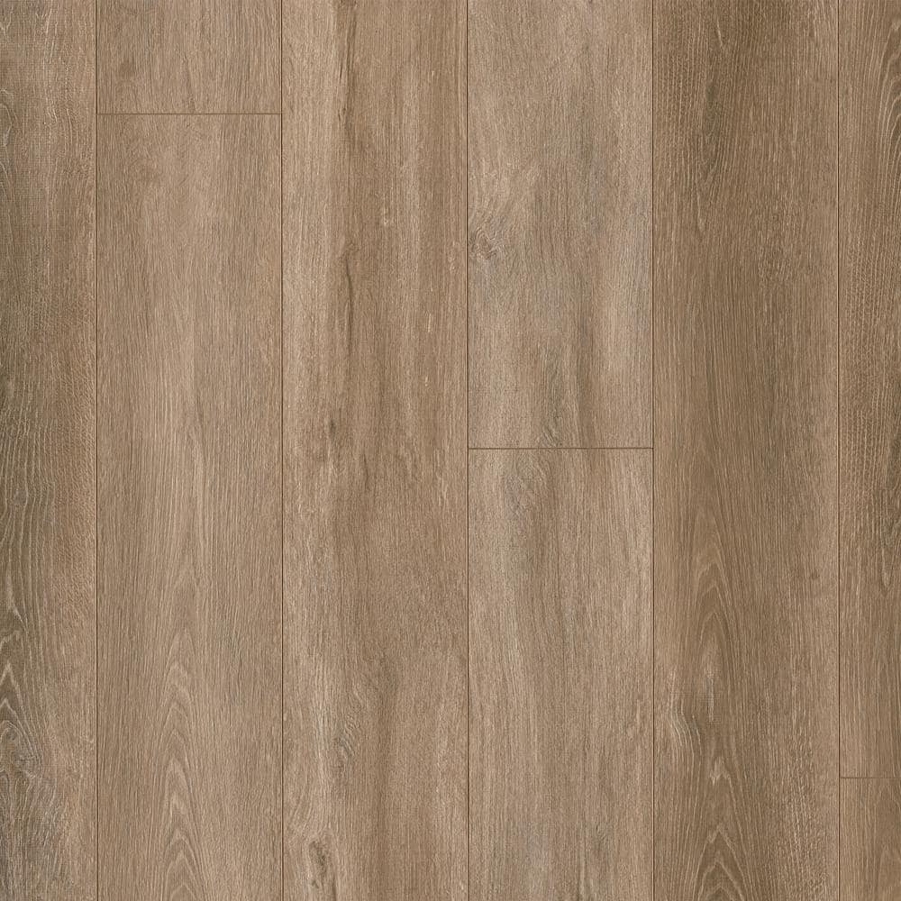 MSI Lauren Springs Oak 9.9 mm T x 7.72 in. W x 47.87 in. L Waterproof Laminate Flooring (40 cases/716.8 sq. ft./pallet)