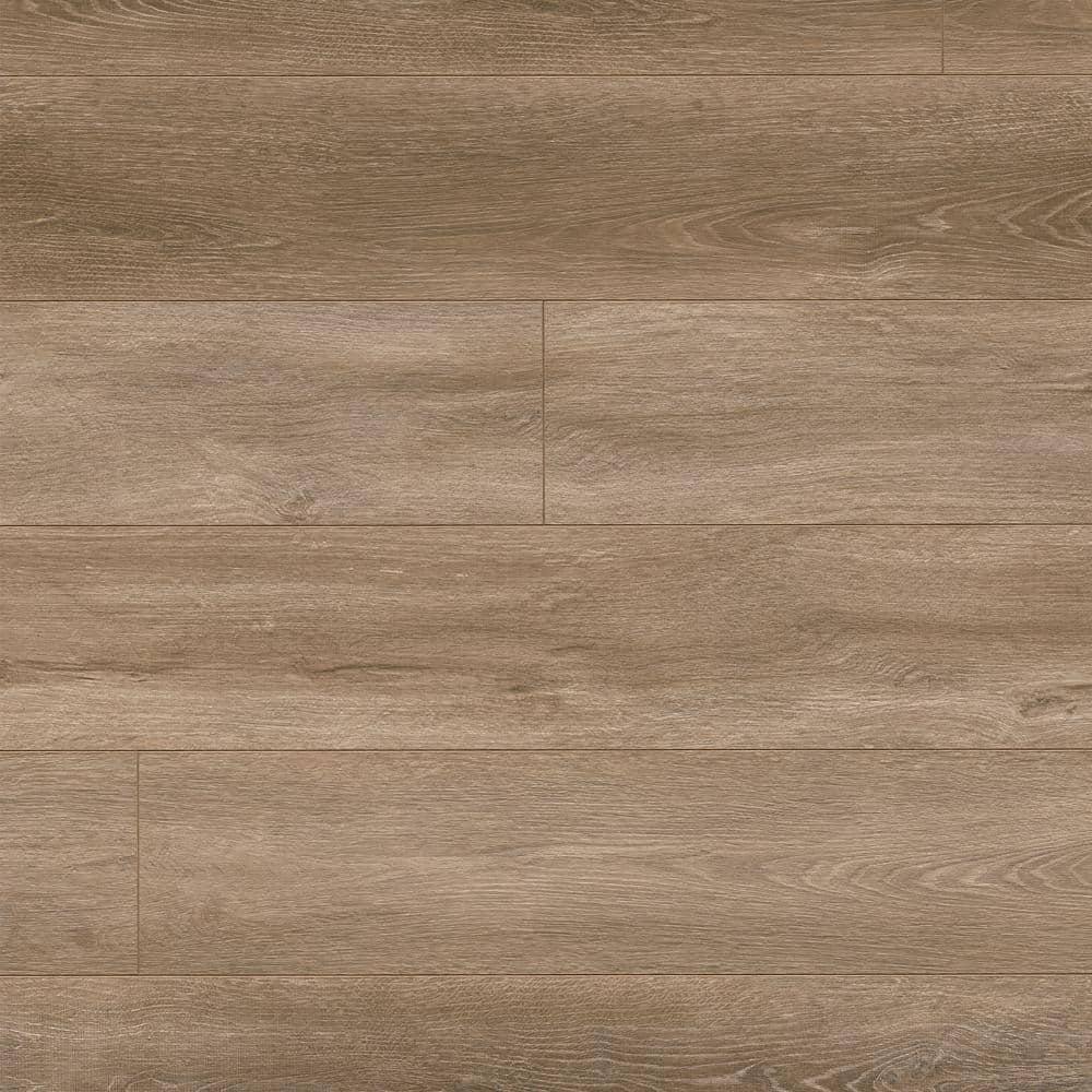 MSI Lauren Springs Oak 9.9 mm T x 7.72 in. W x 47.87 in. L Waterproof Laminate Flooring (40 cases/716.8 sq. ft./pallet)