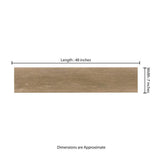 MSI Lauren Springs Oak 9.9 mm T x 7.72 in. W x 47.87 in. L Waterproof Laminate Flooring (40 cases/716.8 sq. ft./pallet)