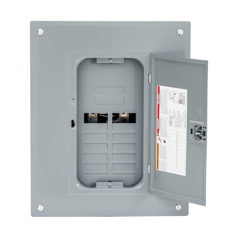 Square D Homeline 125-Amp 12-Space 24-Circuit Indoor Convertible Plug-On Neutral Load Center - HOM1224L125PC