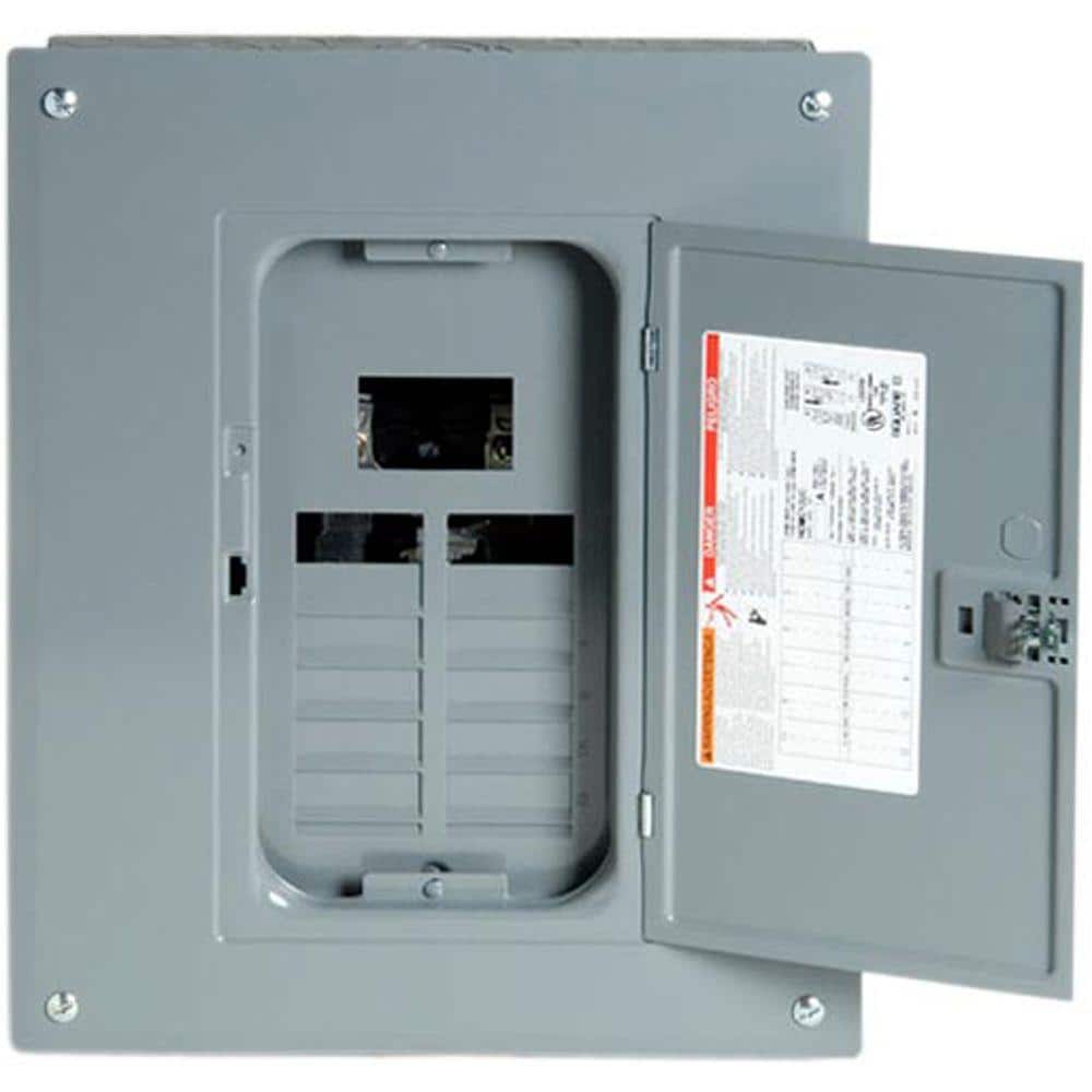 Square D Homeline 125-Amp 12-Space 24-Circuit Indoor Convertible Plug-On Neutral Load Center - HOM1224L125PC