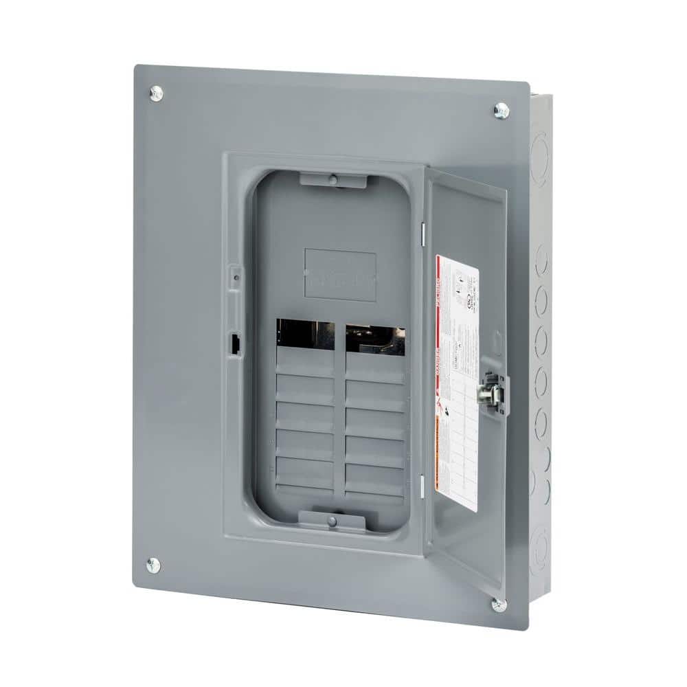 Square D Homeline 125-Amp 12-Space 24-Circuit Indoor Convertible Plug-On Neutral Load Center - HOM1224L125PC