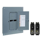 Square D Homeline 125-Amp 12-Space 24-Circuit Indoor Convertible Plug-On Neutral Load Center - HOM1224L125PGCVP
