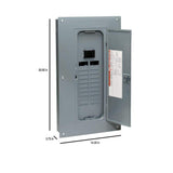 Square D Homeline Qwik-Grip 100-Amp 20-Space 40-Circuit Indoor Main Breaker Plug-On Neutral Load Center - HOM2040M100PQCVP