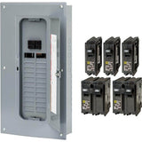Square D Homeline 100-Amp 24-Space 48-Circuit Indoor Main Breaker Plug-On Neutral Load Center - HOM2448M100PCVP