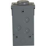 Square D Homeline 70-Amp 2-Space 4-Circuit Outdoor Main Lug Load Center - HOM24L70RBCP