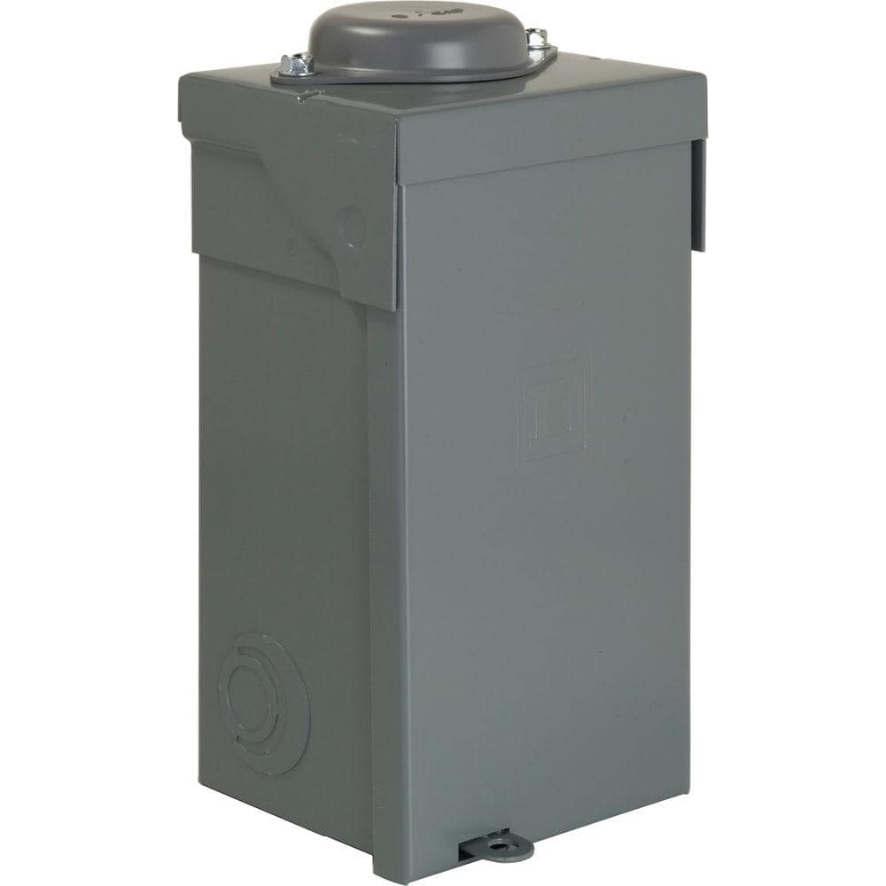 Square D Homeline 70-Amp 2-Space 4-Circuit Outdoor Main Lug Load Center - HOM24L70RBCP