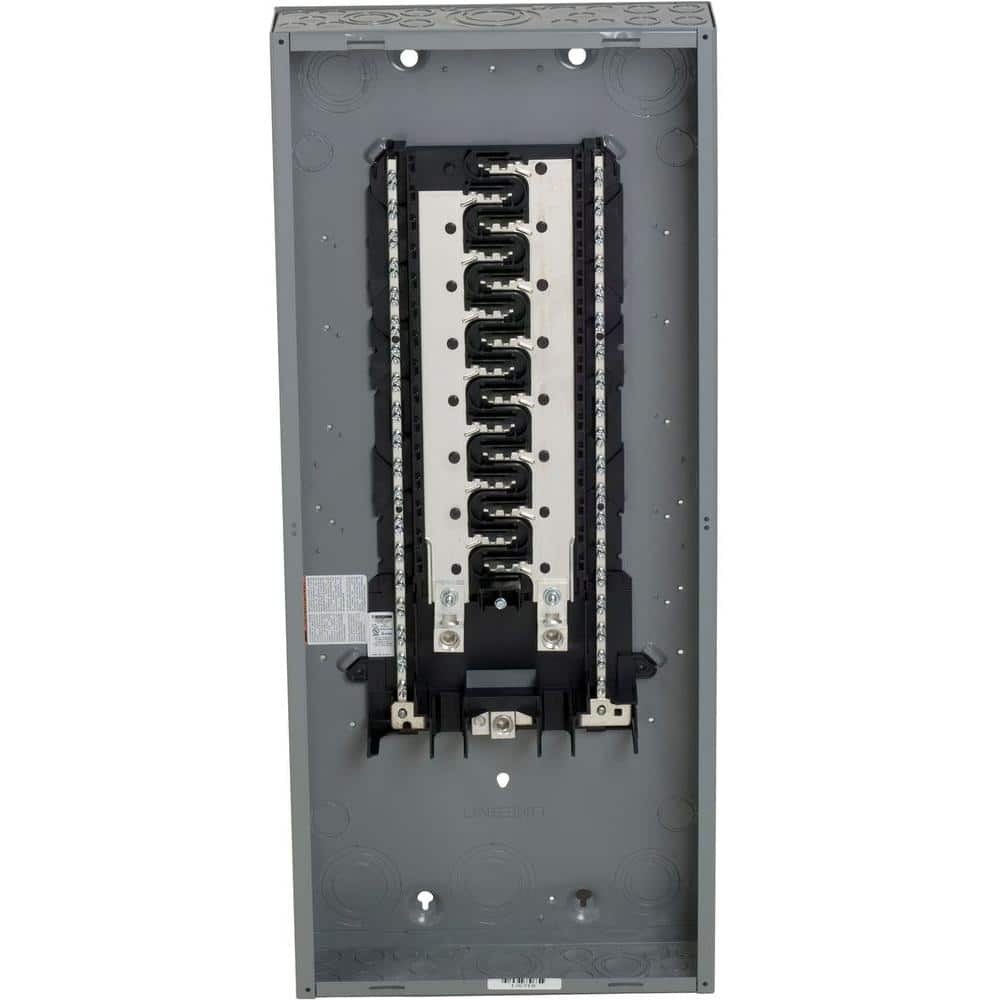 Square D Homeline 225 Amp 30-Space 60-Circuit Indoor Convertible Main Lugs Load Center with Cover