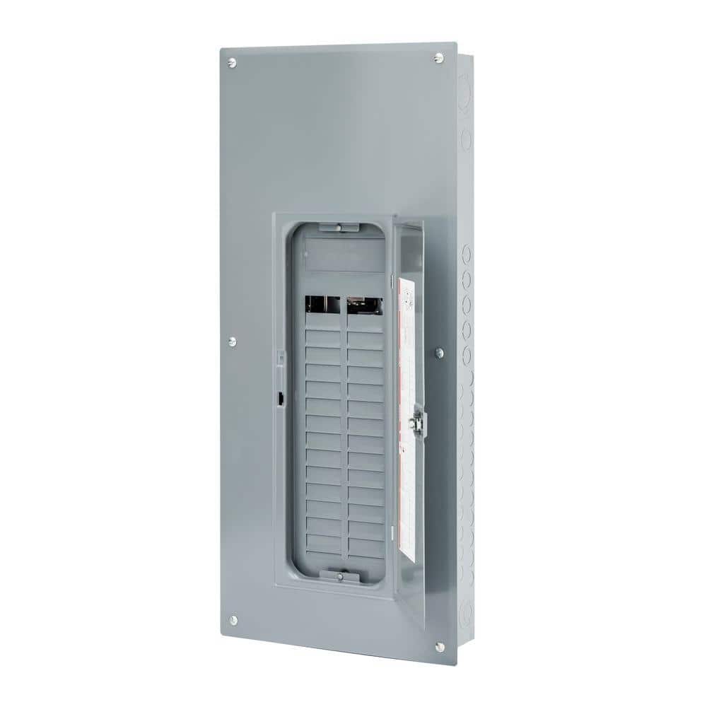 Square D Homeline 225 Amp 30-Space 60-Circuit Indoor Convertible Main Lugs Load Center with Cover