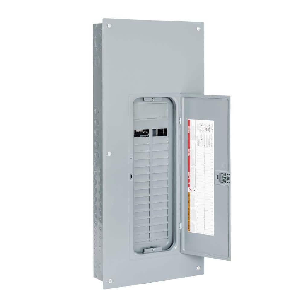 Square D Homeline 225 Amp 30-Space 60-Circuit Indoor Convertible Main Lugs Load Center with Cover