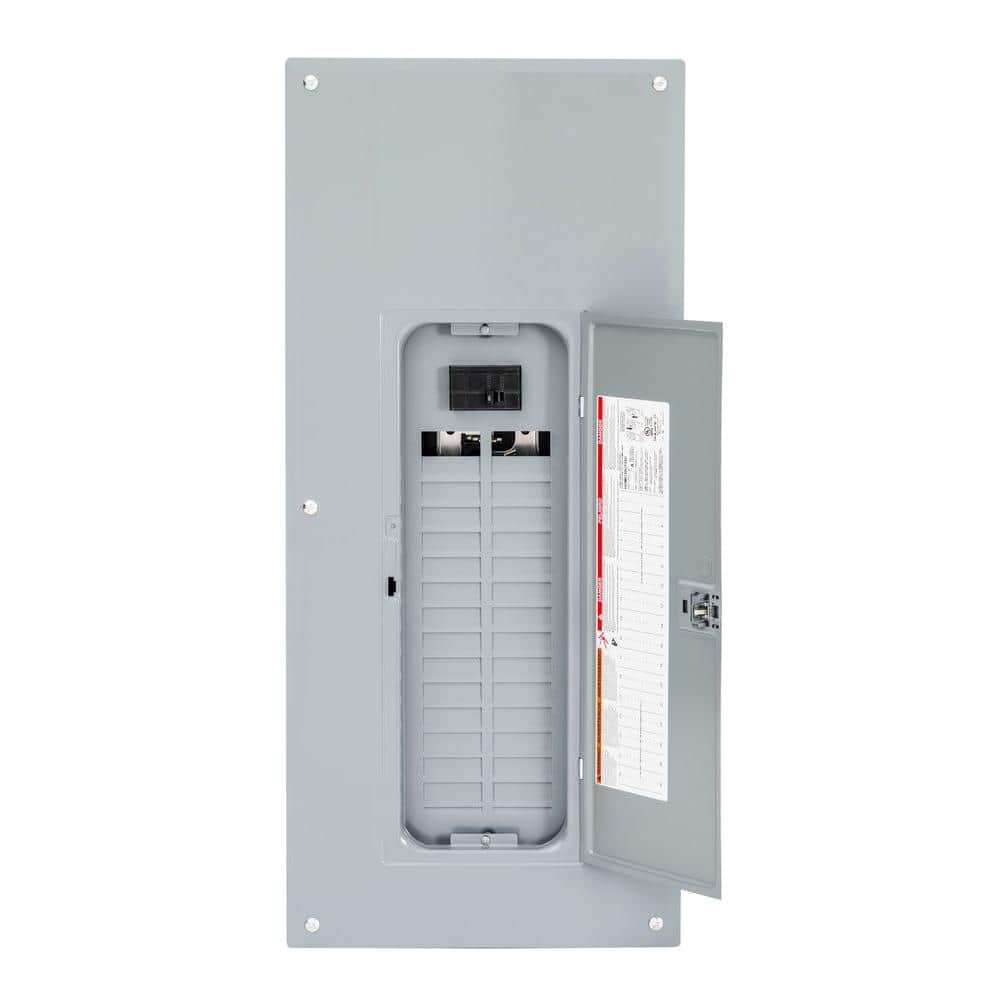 Square D Homeline 100-Amp 30-Space 60-Circuit Indoor Main Breaker Plug-On Neutral Load Center - HOM3060M100PC