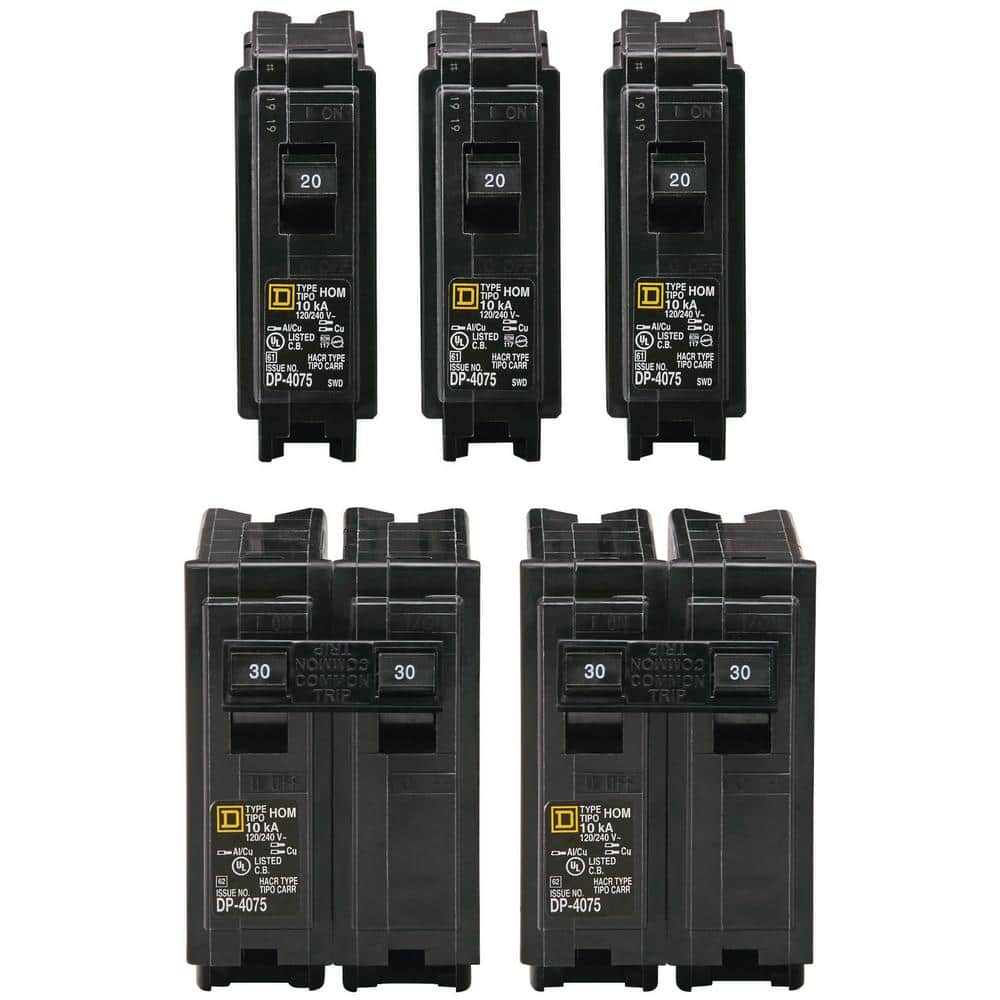 Square D Homeline 200-Amp 30-Space 60-Circuit Indoor Main Breaker Plug-On Neutral Load Center - HOM3060M200PCVP
