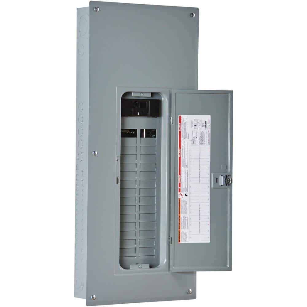 Square D Homeline 200-Amp 30-Space 60-Circuit Indoor Main Breaker Plug-On Neutral Load Center - HOM3060M200PCVP