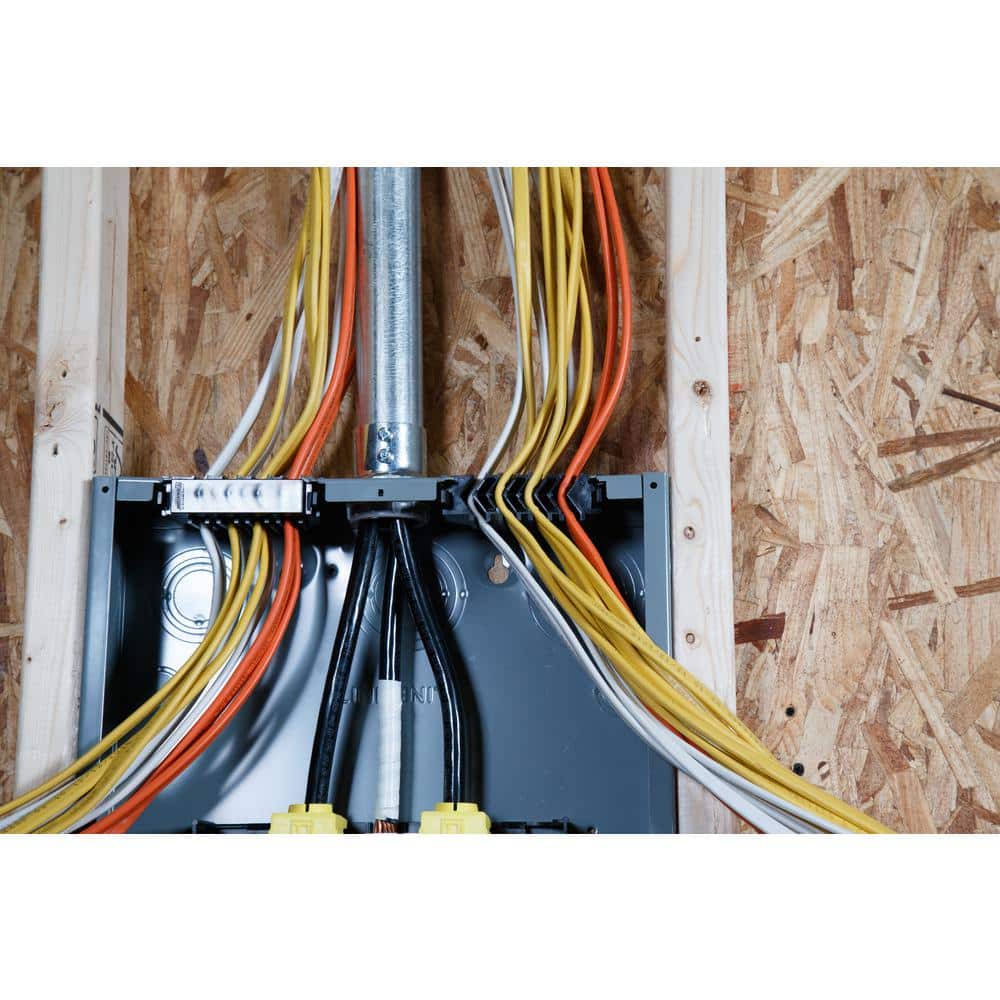 Square D Homeline Qwik-Grip 200-Amp 30-Space 60-Circuit Indoor Main Breaker Plug-On Neutral Load Center - HOM3060M200PQCVP