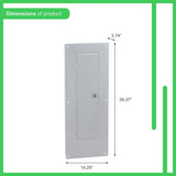 Square D Homeline 225 Amp 40-Space 80-Circuit Indoor Convertible Main Lugs Load Center with Cover