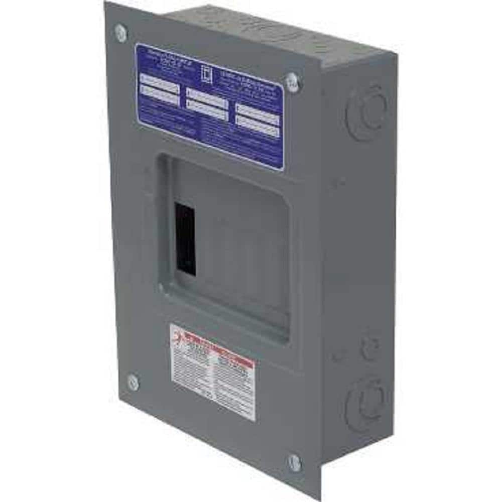 Square D Homeline 100-Amp 6-Space 12-Circuit Indoor Convertible Load Center - HOM612L100FCP