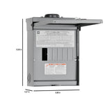 Square D Homeline 100-Amp 6-Space 12-Circuit Outdoor Main Lug Load Center - HOM612L100RBCP