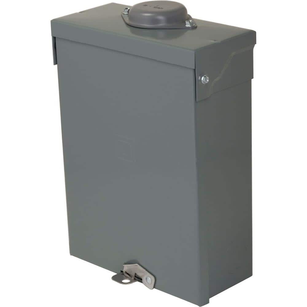 Square D Homeline 100-Amp 6-Space 12-Circuit Outdoor Main Lug Load Center - HOM612L100RBCP