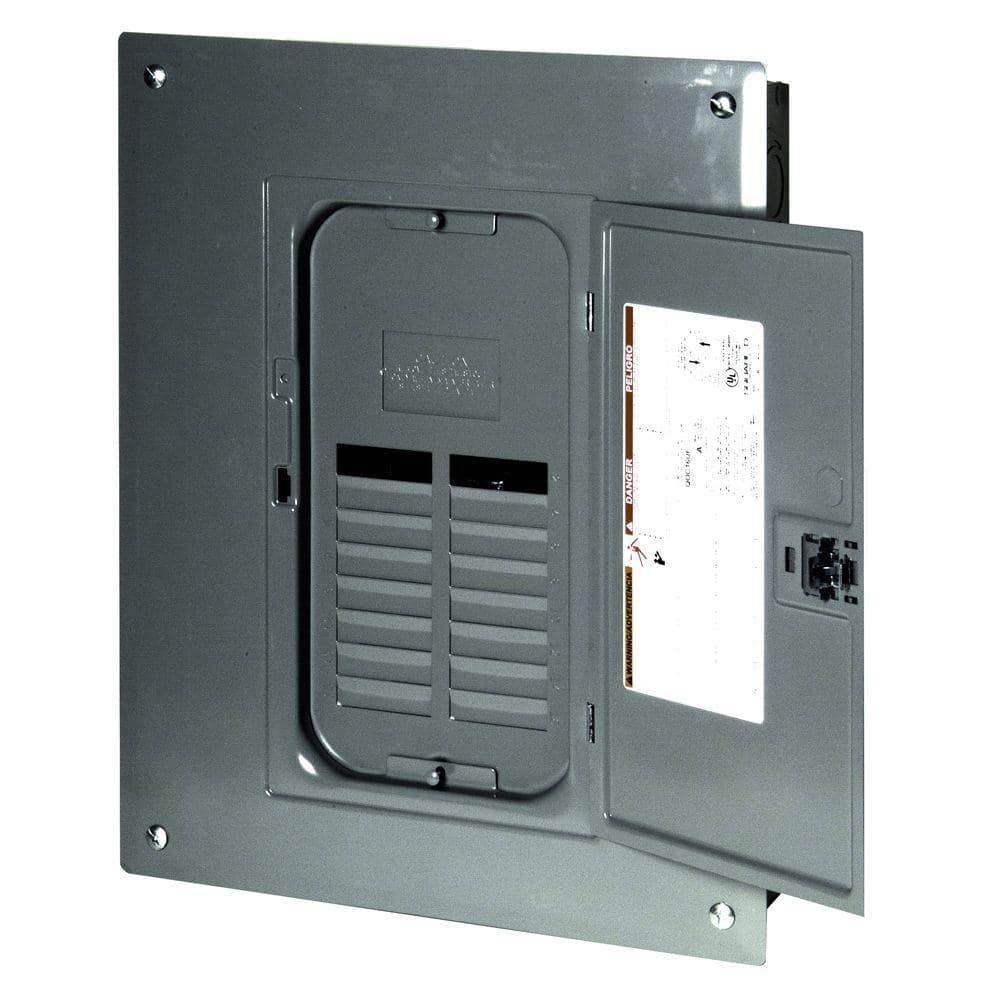 Square D QO 125-Amp 12-Space 24-Circuit Indoor Convertible Plug-On Neutral Load Center - QO12L125PGC