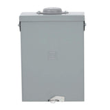 QO 30-Amp 4-Space 8-Circuit Generator Main Breaker Outdoor Manual Transfer Switch