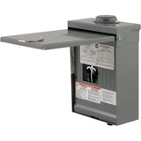 Square D QO 30-Amp 4-Space 8-Circuit Generator Main Breaker Outdoor Manual Transfer Switch