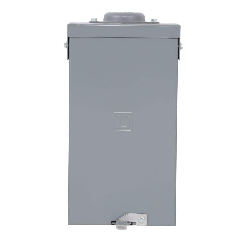 Square D QO 100 Amp 2-Pole Outdoor Circuit Breaker Enclosure with QO2100 Breaker Included