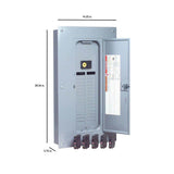 Square D QO 100 Amp 32-Space 32-Circuit Indoor Main Breaker Plug-On Neutral Load Center with Cover Value Pack