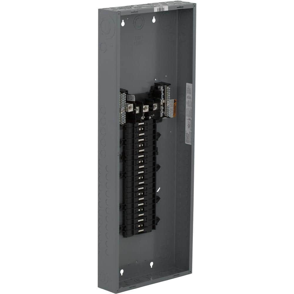 Square D QO 225 Amp 42-Space 42-Circuit 3-Phase Main Lug Load Center with Ground Bar