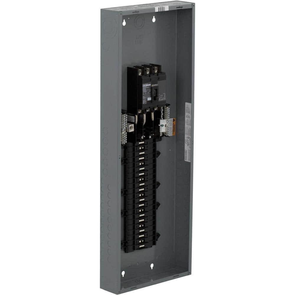Square D QO 225 Amp 42-Space 42-Circuit 3-Phase Main Breaker Load Center
