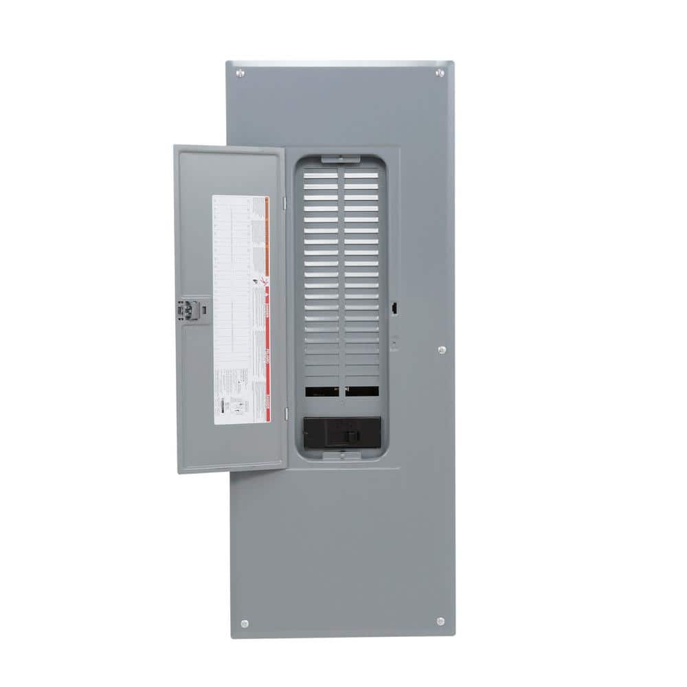 Square D QO Qwik-Grip 200-Amp 42-Space 42-Circuit Indoor Convertible Plug-On Neutral Load Center - QO42M200PQCVP