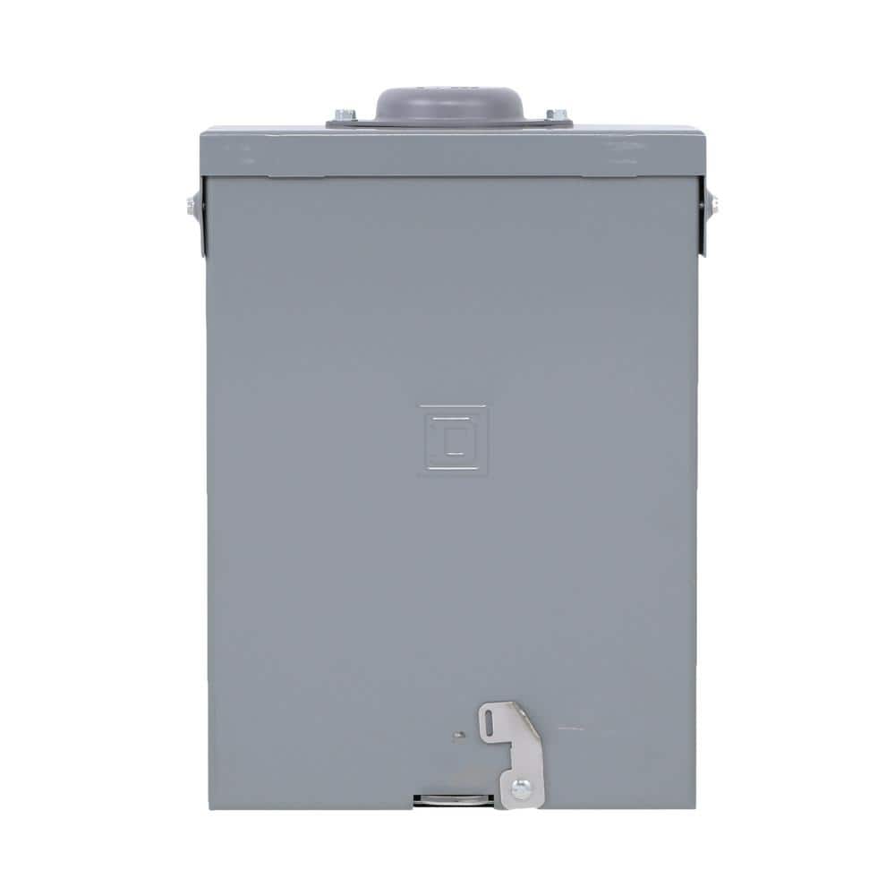 Square D 100-Amp 6-Space 12-Circuit Outdoor Main Lug Load Center - QO612L100RBCP