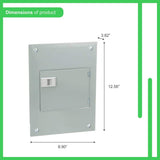 Square D QO 100-Amp 8-Space 16-Circuit Indoor Main Lug Load Center - QO816L100DF