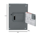 Square D QO 100-Amp 8-Space 16-Circuit Indoor Main Lug Load Center - QO816L100DF