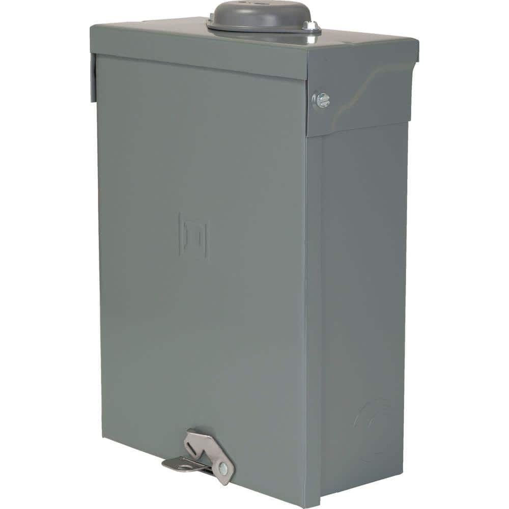 Square D 100-Amp 8-Space 16-Circuit Outdoor Main Lug Load Center - QO816L100RBCP