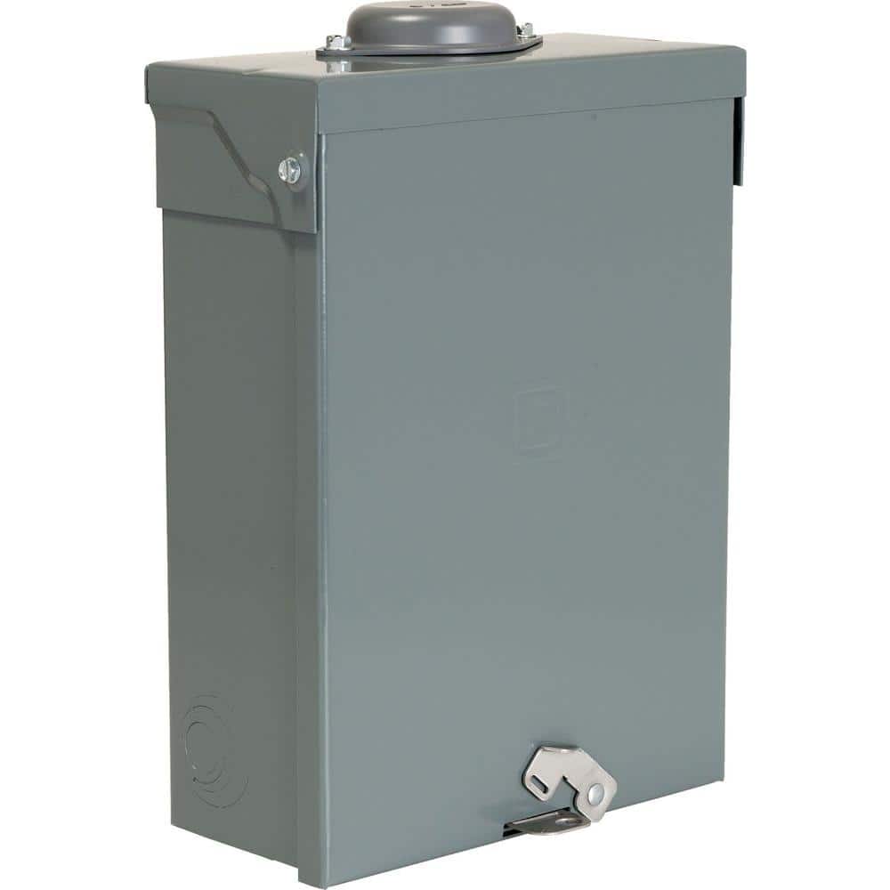 Square D 100-Amp 8-Space 16-Circuit Outdoor Main Lug Load Center - QO816L100RBCP