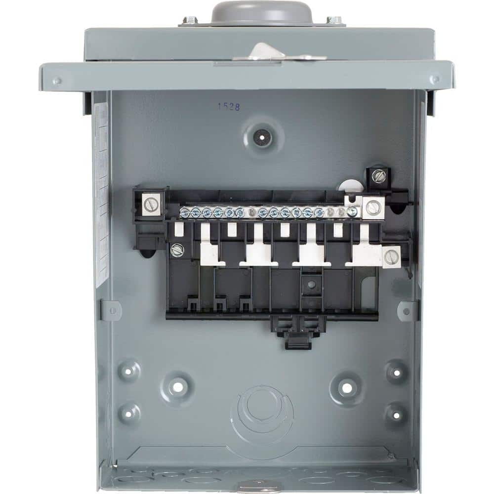 Square D 100-Amp 8-Space 16-Circuit Outdoor Main Lug Load Center - QO816L100RBCP