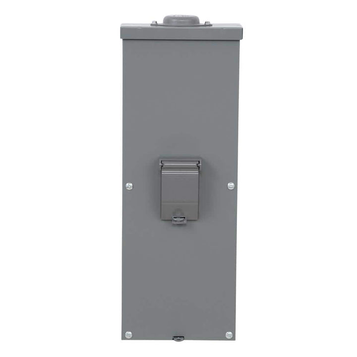 QO 200 Amp 2-Pole Outdoor Circuit Breaker Enclosure with QOM2200VH Breaker