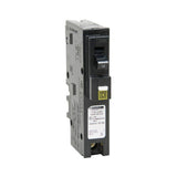 Square D Homeline 15 Amp Single-Pole Plug-On Neutral Combination Arc Fault Circuit Breaker (12-pack)