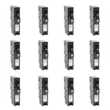 Square D Homeline 15 Amp Single-Pole Plug-On Neutral Combination Arc Fault Circuit Breaker (12-pack)