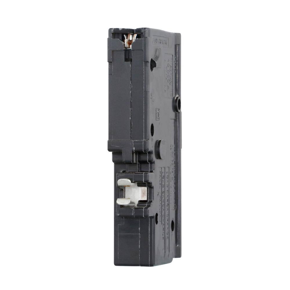 Square D Homeline 15 Amp Single-Pole Plug-On Neutral Dual Function (CAFCI and GFCI) Circuit Breaker (6-Pack)