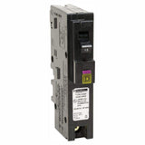Square D Homeline 15 Amp Single-Pole Plug-On Neutral Dual Function (CAFCI and GFCI) Circuit Breaker (6-Pack)