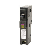 Square D Homeline 15 Amp Single-Pole Plug-On Neutral Dual Function (CAFCI and GFCI) Circuit Breaker (9-pack)