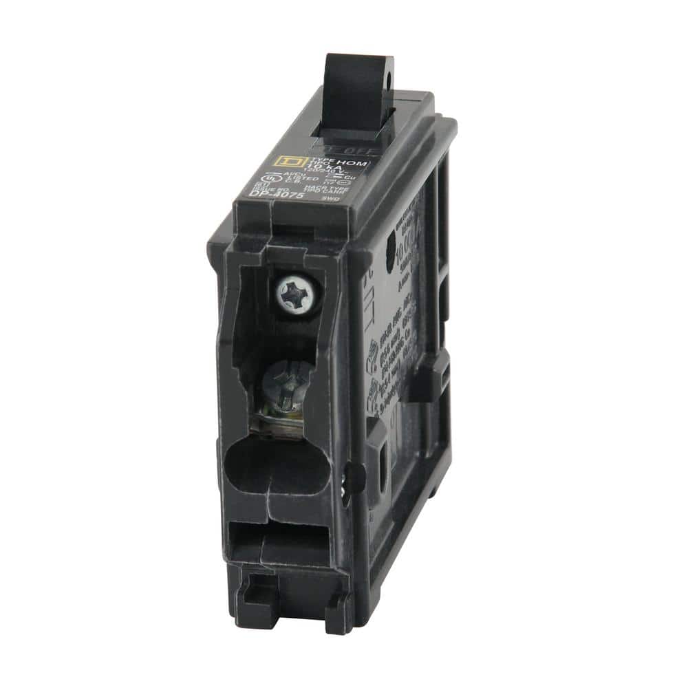 Square D Homeline 2-20 Amp Single-Pole and 1-50 Amp 2-Pole Circuit Breakers (3-pack)